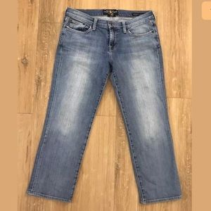 Lucky Brand 8/29 Cumberland Sweet n Low Crop Jeans